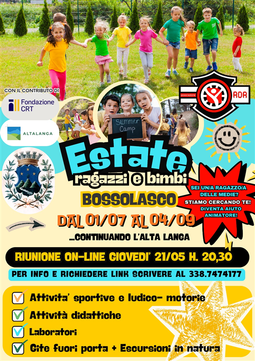 Estate ragazzi - Estate bimbi