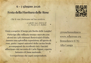 Festa della Fioritura delle Rose 06-07 giugno 2026
